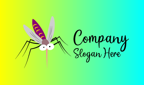 Logo Viola A Forma Di Zanzara