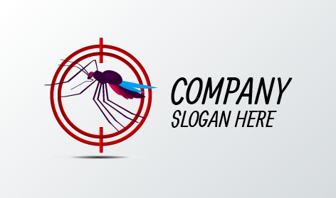 Logo Rosso Per Il Bersaglio Anti-zanzare