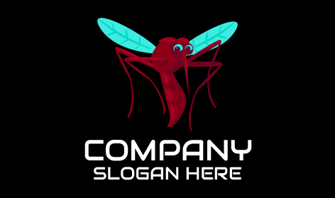 Logo Frappant Du Moustique Proboscis