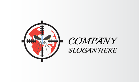 Logo De Ciblage Des Moustiques