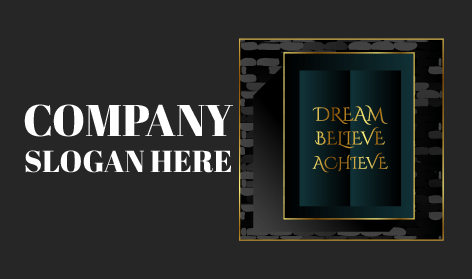 Logo De Motivation Du Mot-symbole De Rêve