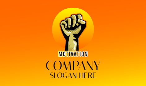 Empowered Fist Motivation Logo