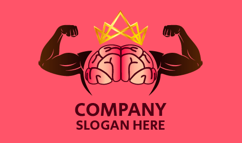 Golden Crown Motivation Logo