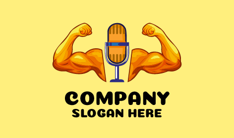 Logo De Motivation Pour La Force Vocale