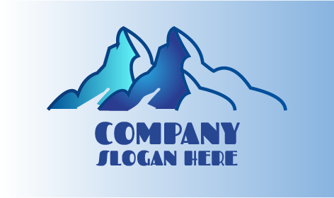 Twin Mountain Logo Design