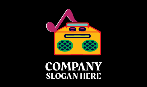 Logo De Musique Radio Boombox