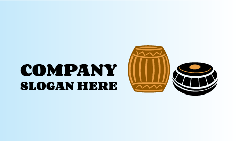 Logo De Musique Tabla Drums