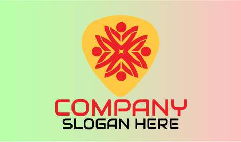 Kar Amacı Gütmeyen Soyut Topluluk Logosu