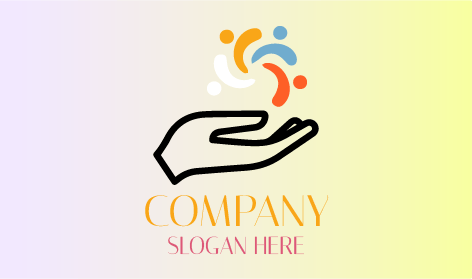 Giving Hand Non Profit Logo