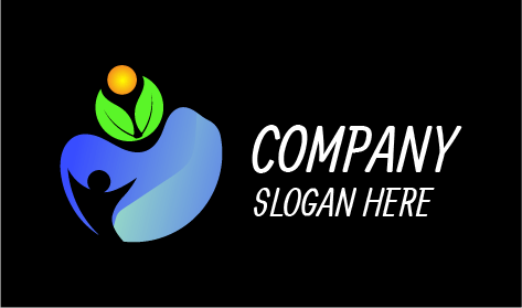 Papağan Yeşil Yapraklar Kar Amacı Gütmeyen Logo