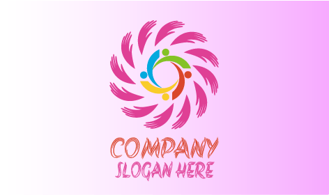 Gente, Manos, Círculo, Sin Fines de Lucro, Logotipo