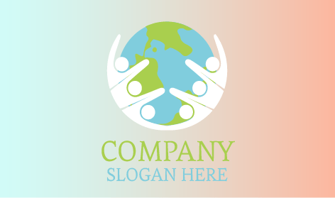 Salvar El Planeta Logotipo Sin Fines De Lucro