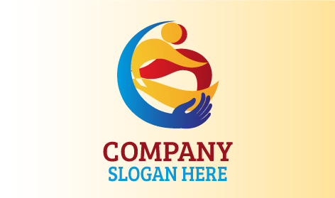 Tierno Abrazo Logotipo Sin Fines De Lucro