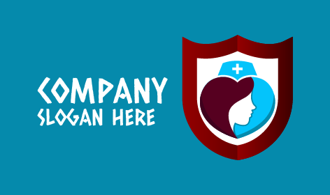 Logo Des Soins Infirmiers Maroon Shield