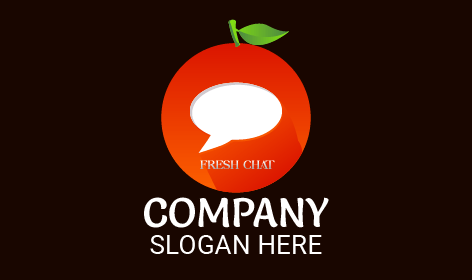 White Messenger Orange Logo