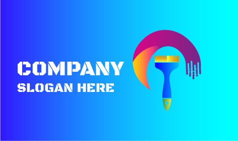 Half Circle Painter Logo