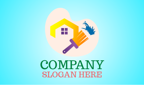 Logo Del Pittore Del Pennello Domestico