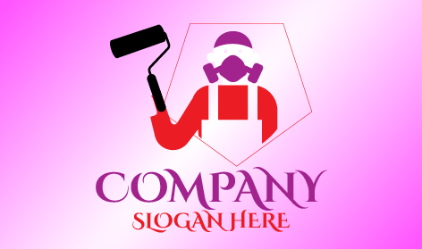 Logo Del Pittore Murale Viola