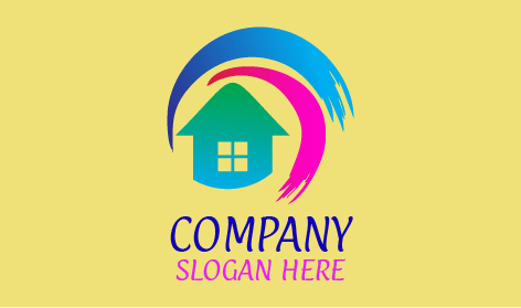 Logo Del Pittore Di Colori A Spirale