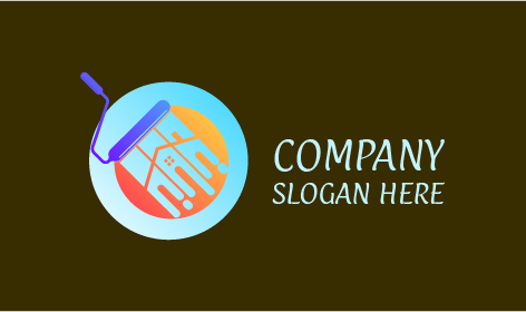 Splattering Brush Painter Logo