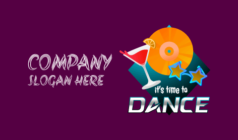 Dance Party Theme Logo