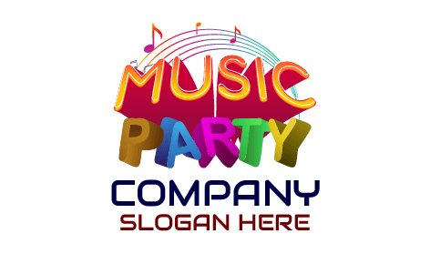 Loud Music Party Logo