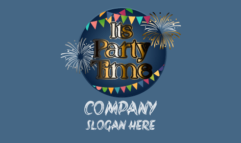 Party Time Event Logo