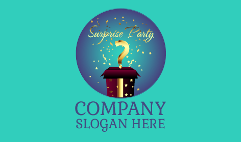 Logo Undangan Pesta Kejutan