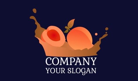 Peach Liquid Hydration Logo