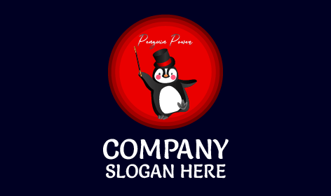 Penguin Magic Show Logo