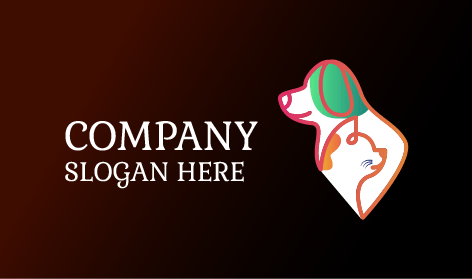 Cat Dog Harmony Logo