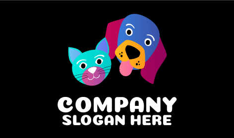 Logo Dinamico Gatto Cane