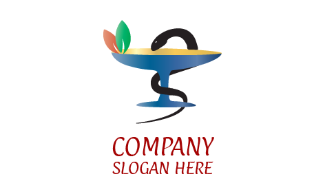 Logotipo Farmacêutico De Cura Antiga