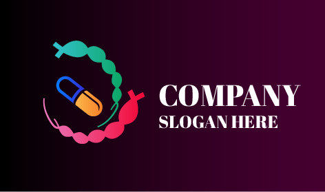 Logotipo Farmacêutico Da Pílula Em Cadeia