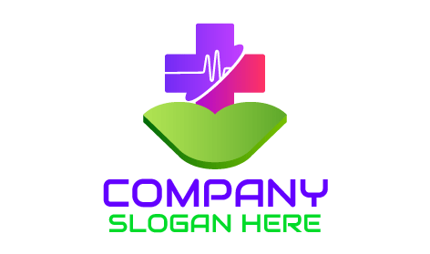 Logotipo Farmacêutico Da Cruz De Saúde