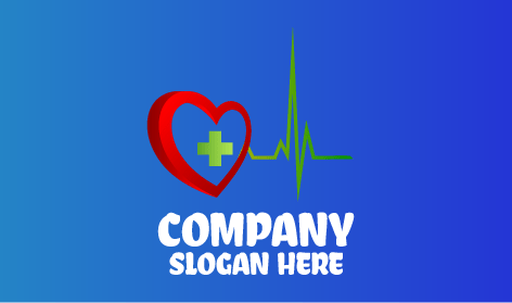 Sinal De Batimento Cardíaco Logotipo Farmacêutico