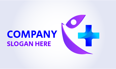 Logotipo Farmacéutico Cruzado Del Hospital