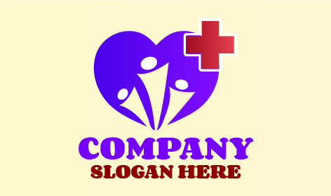 Logotipo Farmacêutico Cruzado Médico