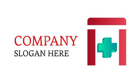 Logotipo Farmacêutico Da Cruz Verde Mar