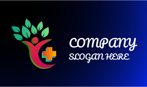 Logotipo Farmacêutico De Cuidados De Apoio