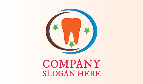 Logotipo Farmacêutico Dente Brilhante