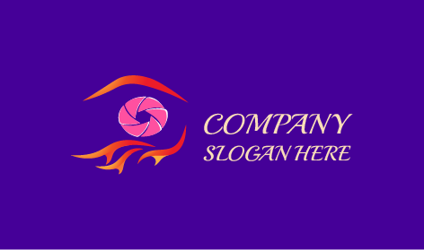 Logo Fotografi Lensa Spiral Api