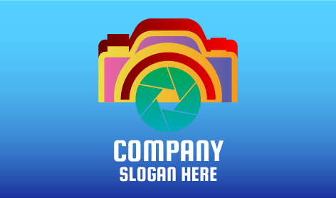 Anmutiges Fotokamera-Logo