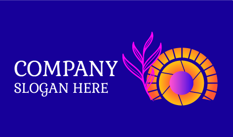 Logo Für Rosa Pflanzenfotografie