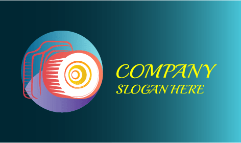 Logotipo De Fotografía De Marco De Obturador