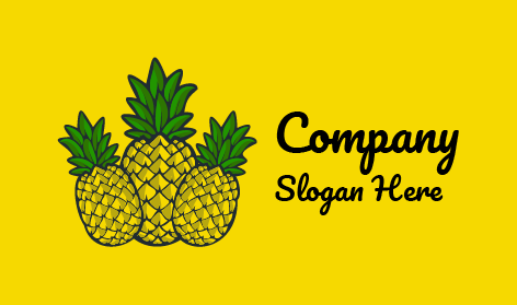 Logo Nanas Yang Baru Dipanen