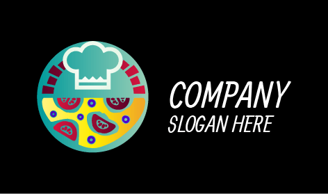 Logotipo Do Chef Especialista Em Pizza