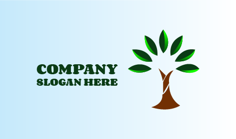 Logo Für Siebenblättrige Baumpflanze