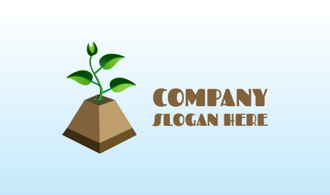 Logo Esclusivo Per Pianta In Vaso