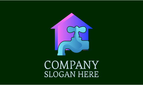 Logo De Robinet De Maison